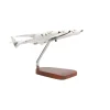 Virgin Galactic White Knight Two carrying SpaceShipTwo Large Mahogany Model