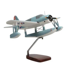 Vought Grumman OS2U Kingfisher Large Mahogany Model