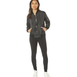 Womens MA-1 Nylon Flight Jacket