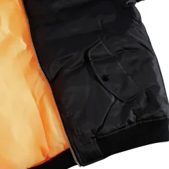 Womens MA-1 Nylon Flight Jacket
